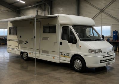 ❌ venduto apendini clara❌ ELNAGH SLEEK semintegrale   FIAT DUCATO 2.8 TURBO DIESEL,  ANNO 1998            POSTI VIAGGIO 5. 
POSTI LETTO 4
PREZZO 10.900